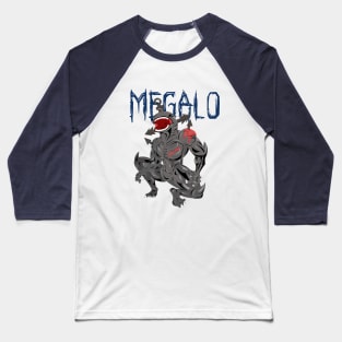 Megalo - Prehistoric Terror from the Deep Baseball T-Shirt